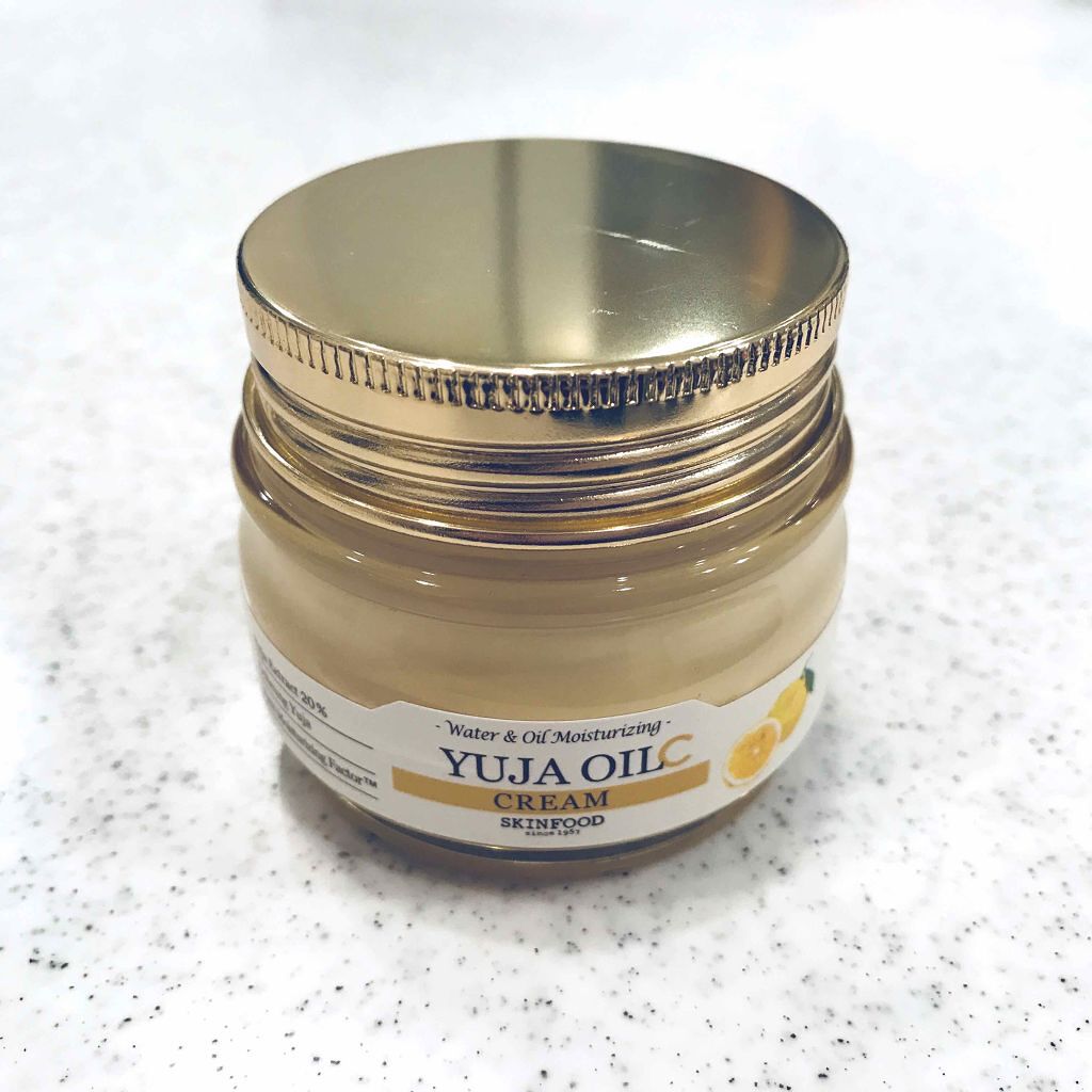 ゆず ウォーターC クリーム/SKINFOOD/フェイスクリームを使ったクチコミ(1枚目)