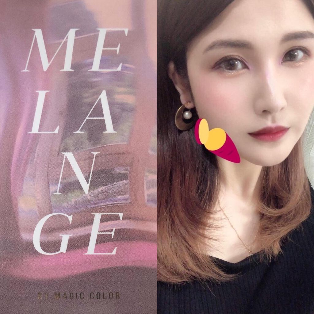 MELANGE　1month/MELANGE BY MAGICCOLOR/１ヶ月（１MONTH）カラコンを使ったクチコミ（2枚目）