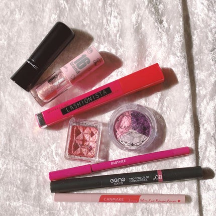 アイニュアンス No.20 ピンクラズベリー/キャンメイク/アイシャドウパレットを使ったクチコミ(1枚目)