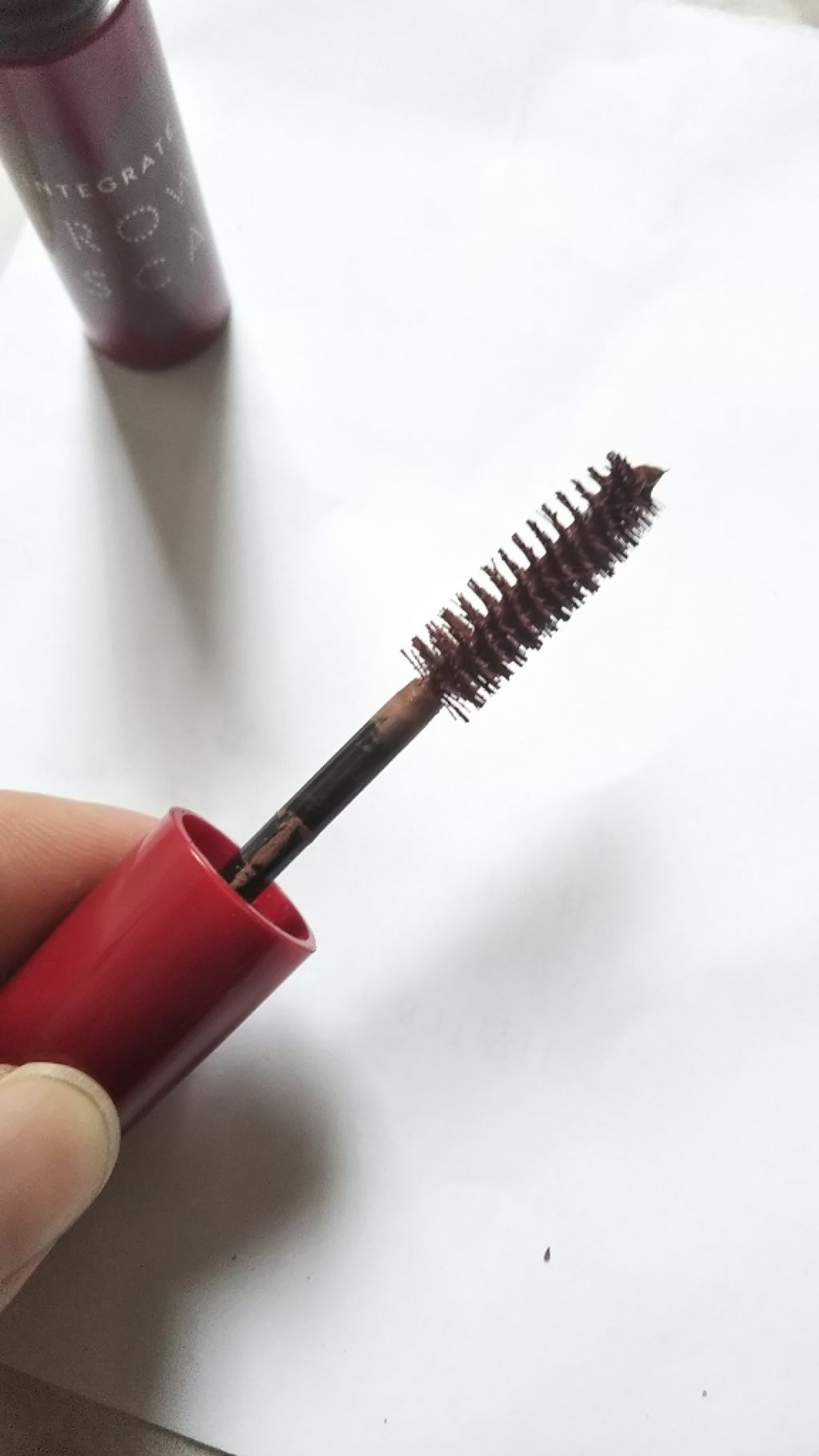 ニュアンスアイブローマスカラ/インテグレート/眉マスカラを使ったクチコミ(2枚目)