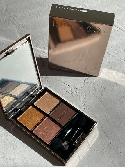 アイカラーレーション/LUNASOL/アイシャドウパレットを使ったクチコミ(1枚目)