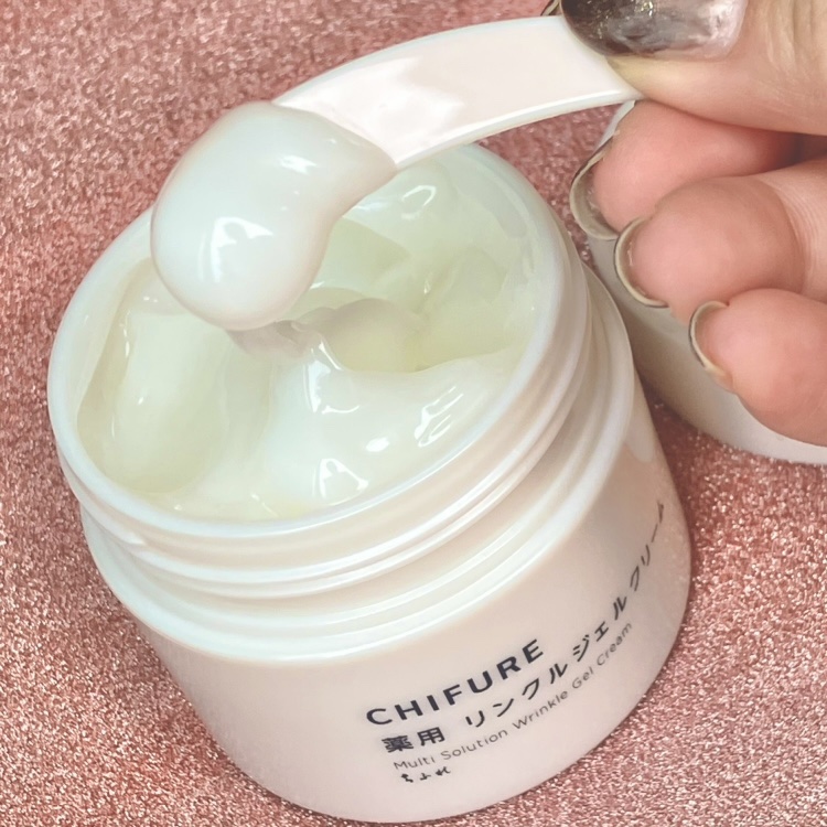 薬用 リンクルジェルクリーム/ちふれ/オールインワン化粧品を使ったクチコミ（3枚目）