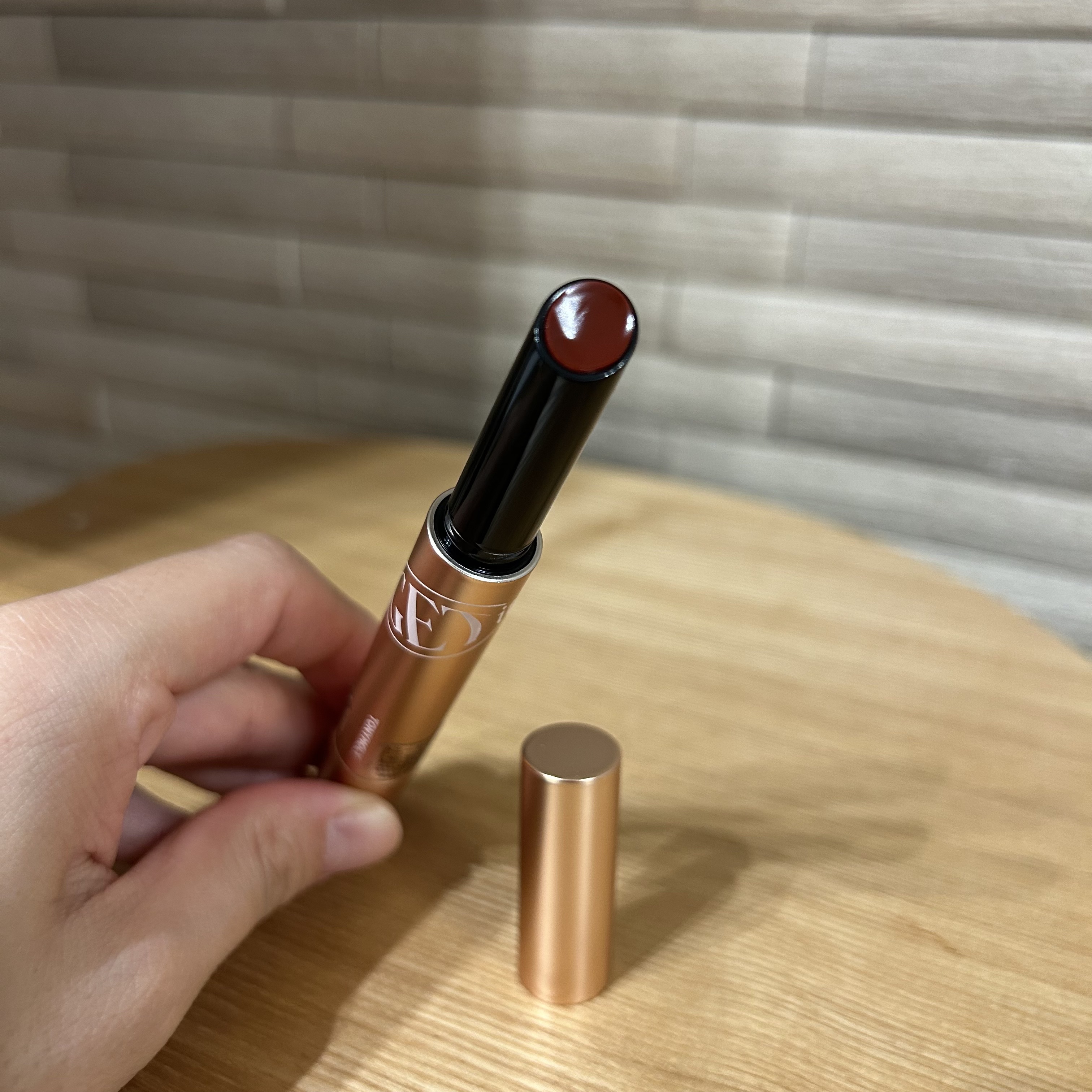 ゲットイットティントグレーズバーム 02 ベリープラム/TONYMOLY/リップティントを使ったクチコミ（3枚目）