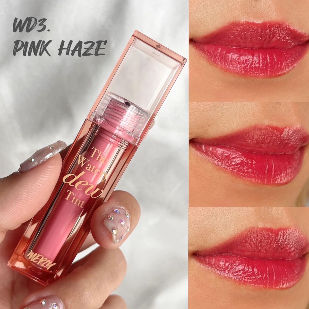 ザ ウォータリーデューティント/MERZY/リップティントを使ったクチコミ(6枚目)
