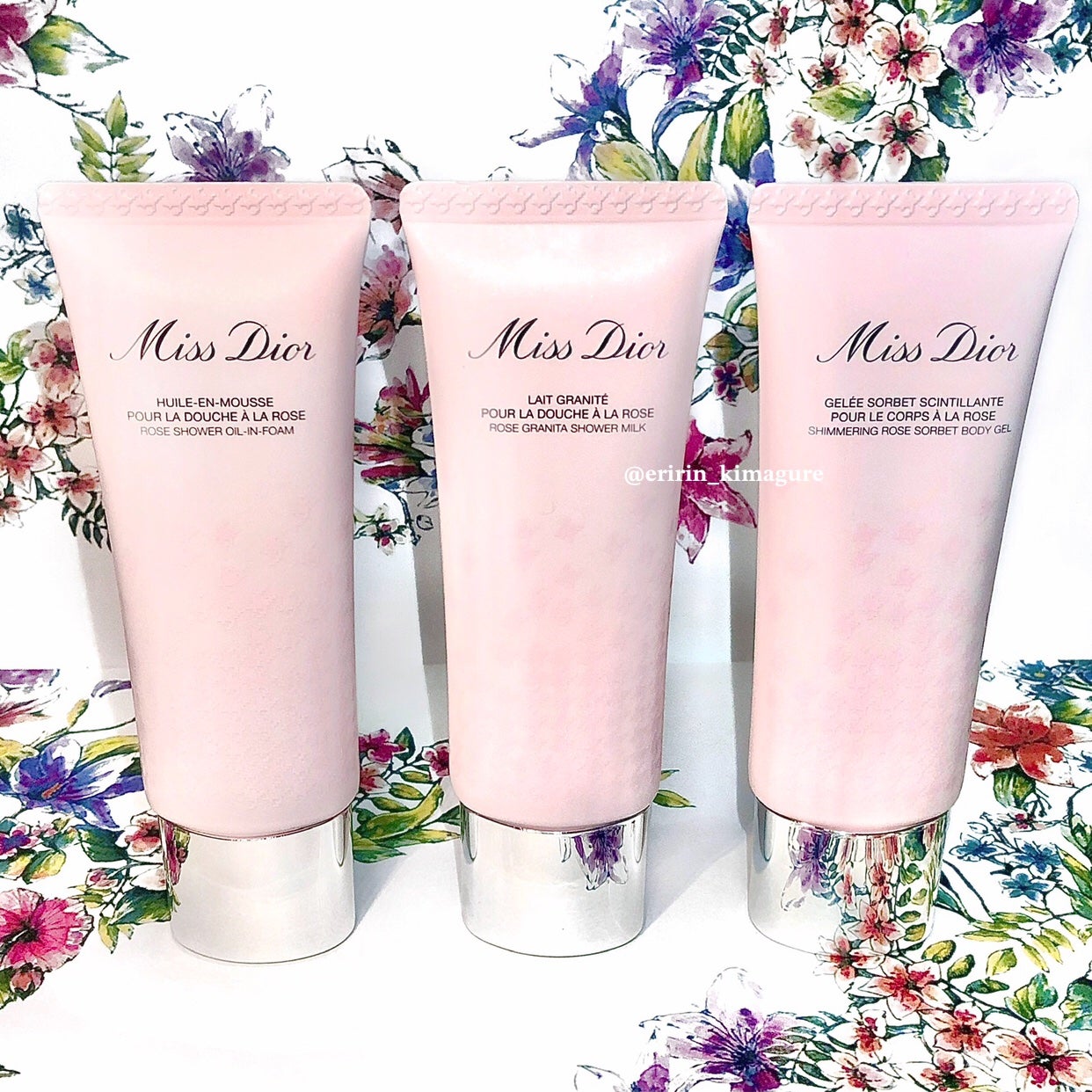 ミス ディオール ローズ シャワー オイル/Dior/ボディグッズを使ったクチコミ(2枚目)