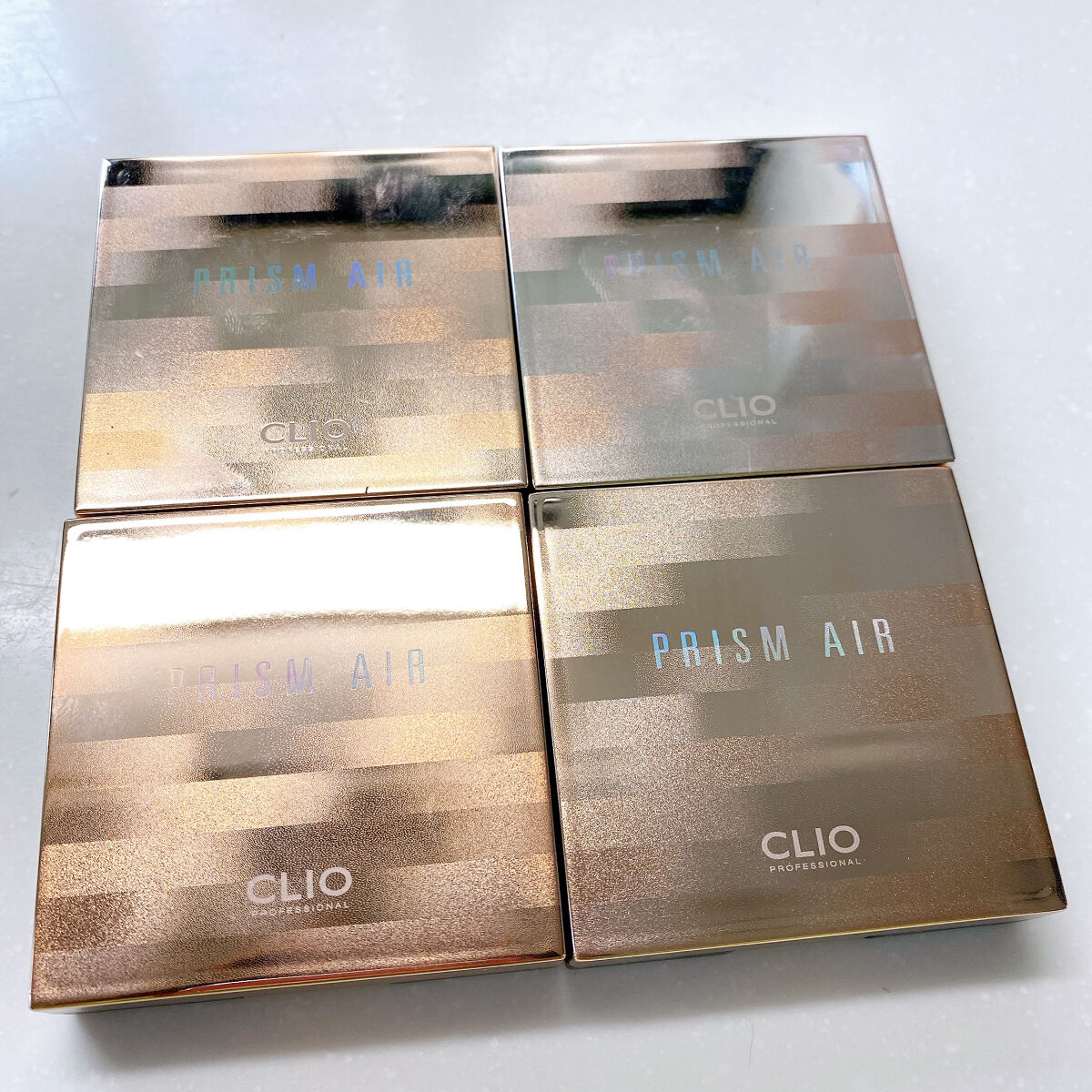 プリズム エアー ハイライター 03 GOLDEN TIME/CLIO/パウダーハイライトを使ったクチコミ（2枚目）