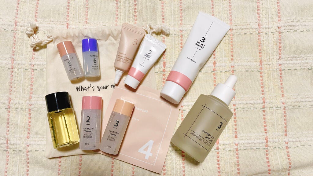 3番 すべすべキメケアセラム/numbuzin/美容液を使ったクチコミ(1枚目)