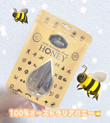 miii▶︎コスメヲタクの本音投稿✏︎ on LIPS 「オーストラリアで買った蜂蜜🇦🇺🍯小包装になってるから持ち運び便..」（1枚目）