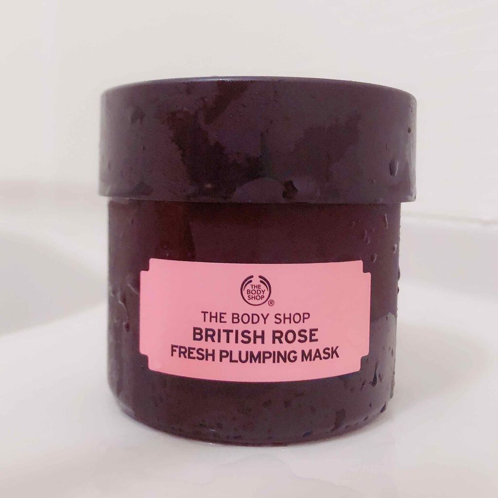 ブリティッシュ ローズ フレッシュプランピングマスク/THE BODY SHOP/洗い流すパック・マスクを使ったクチコミ（1枚目）