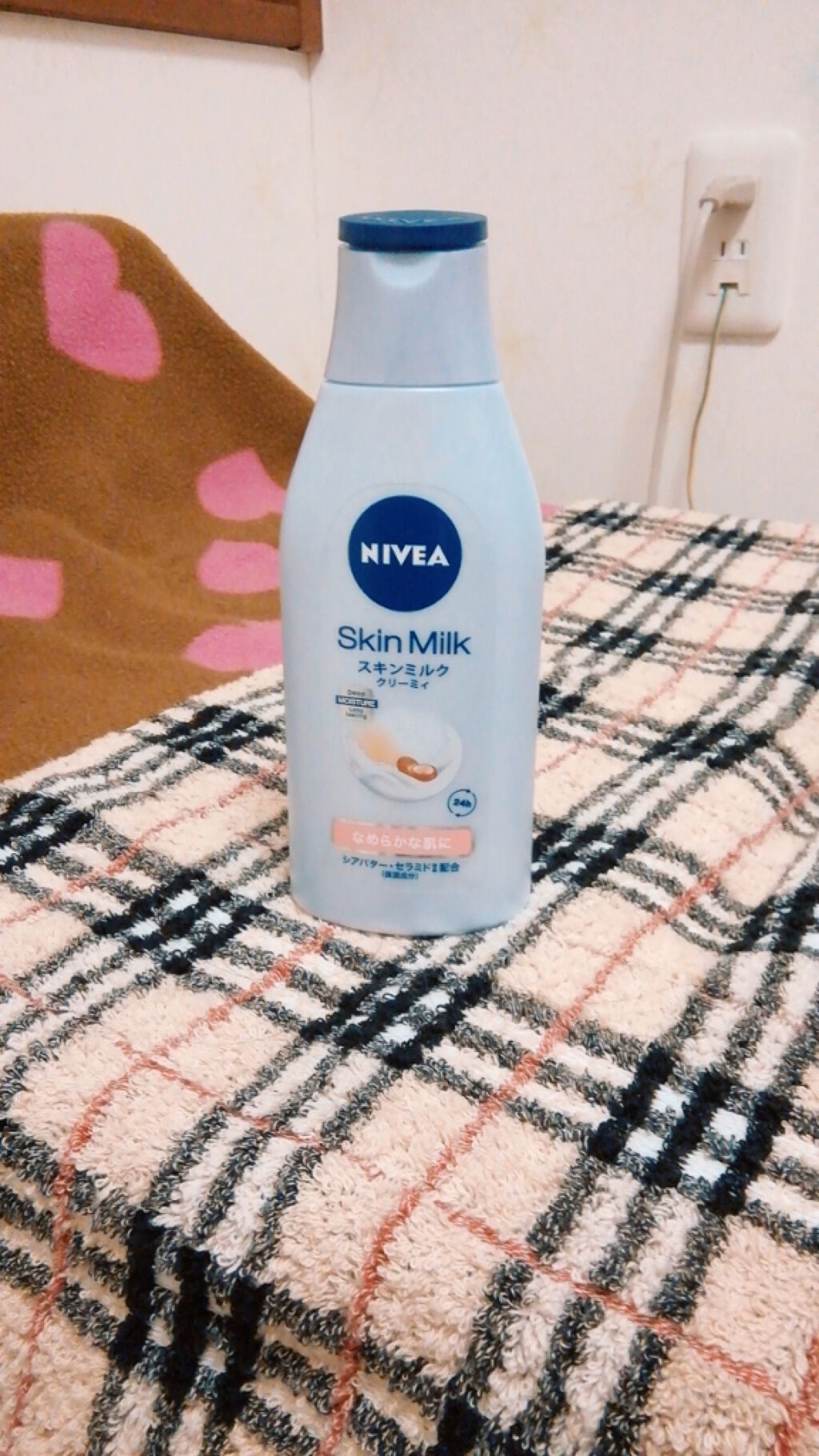 スキンミルク クリーミィ/ニベア/ボディミルクを使ったクチコミ（1枚目）