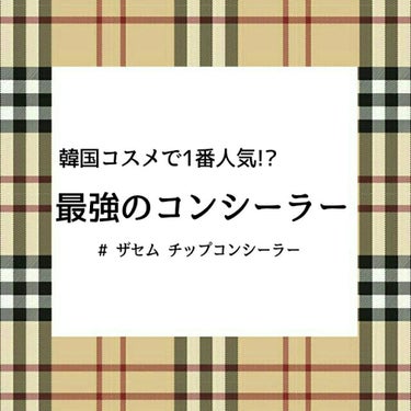 カバーパーフェクション チップコンシーラー/the SAEM/コンシーラーを使ったクチコミ（1枚目）