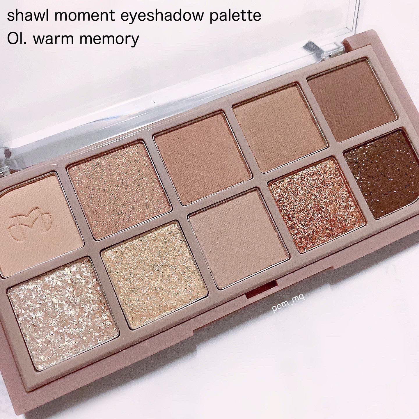 MDショールモーメント アイシャドウパレット/mude./アイシャドウパレットを使ったクチコミ（2枚目）