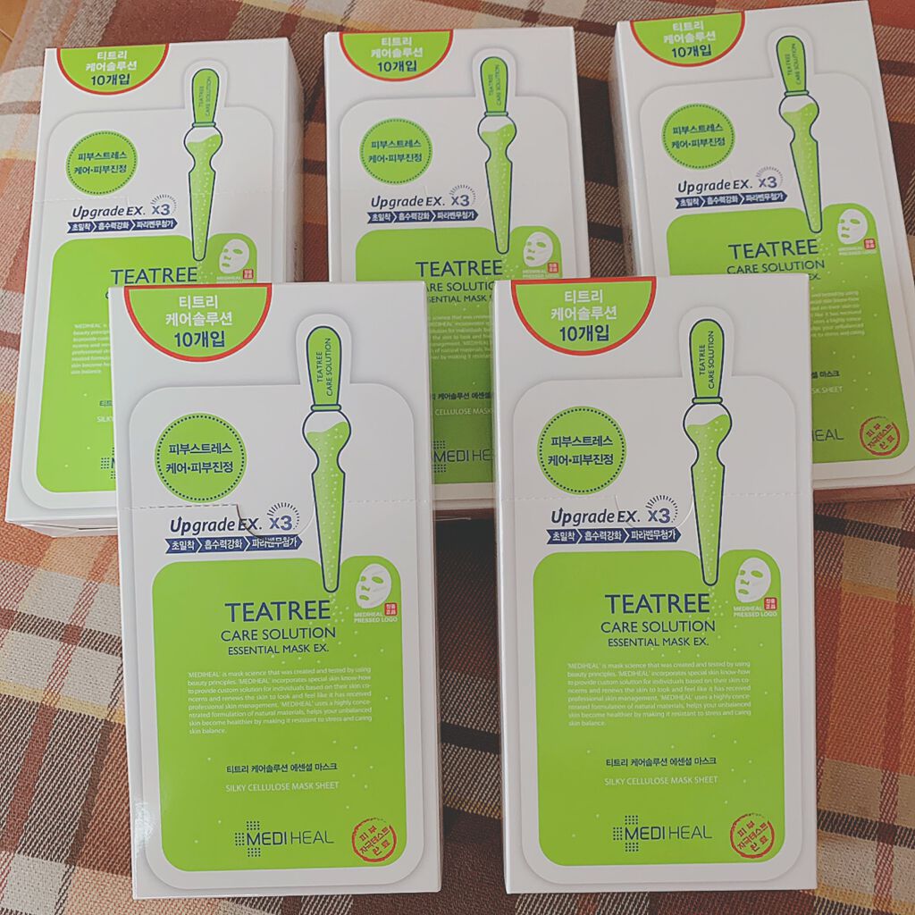 ティーツリーケア ソリューション エッセンシャルマスクEX/MEDIHEAL/シートマスク・パックを使ったクチコミ（1枚目）