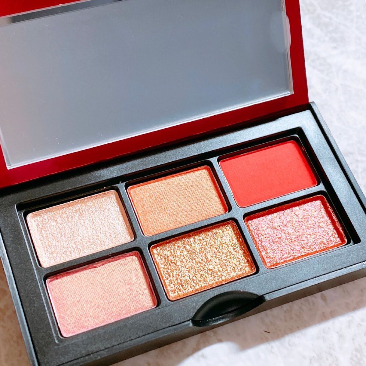 アンラップド ミニアイシャドーパレット ORGASM /NARS/アイシャドウパレットを使ったクチコミ(3枚目)