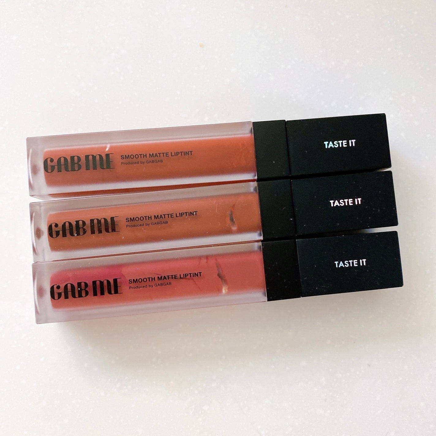 スムースマットリップティント/GAB ME/リップティントを使ったクチコミ(2枚目)