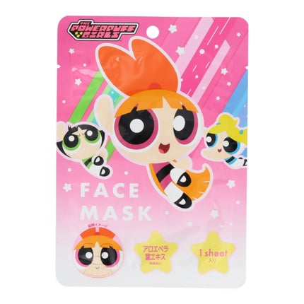 SHOBIDO パワーパフ ガールズ フェイスマスク <ブロッサム>