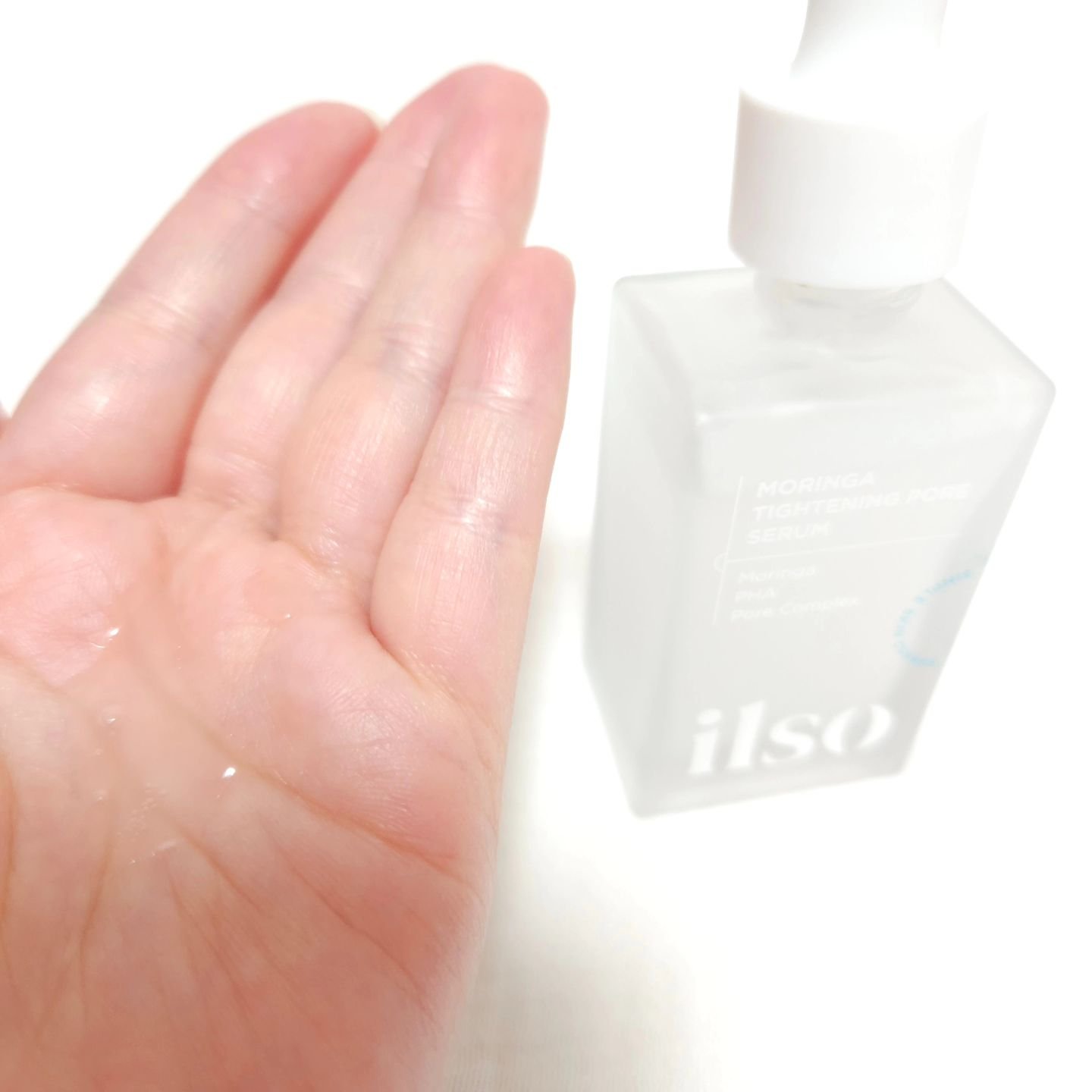 モリンガタイトニングポアセラム/ilso/美容液を使ったクチコミ（3枚目）