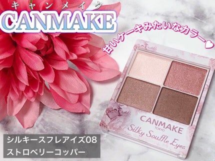 シルキースフレアイズ/キャンメイク/アイシャドウパレットを使ったクチコミ(1枚目)