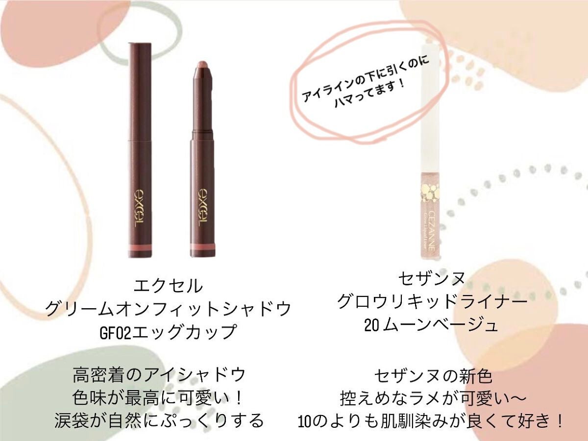 クリーミータッチライナー/キャンメイク/ジェルアイライナーを使ったクチコミ(7枚目)