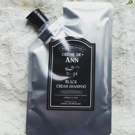 ブラッククリームシャンプー/creme de Ann/市販シャンプーを使ったクチコミ(1枚目)