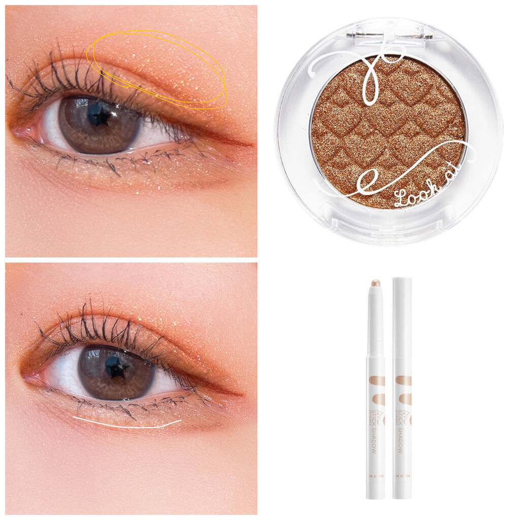 ルックアット マイアイズ/ETUDE/単色アイシャドウを使ったクチコミ（3枚目）