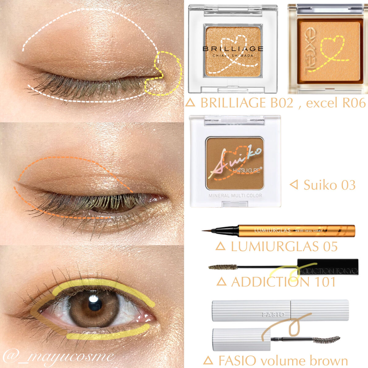 SUIKOミネラルマルチカラー 03 ヘーゼルブラウン/SUIKO HATSUCURE/単色アイシャドウを使ったクチコミ（2枚目）