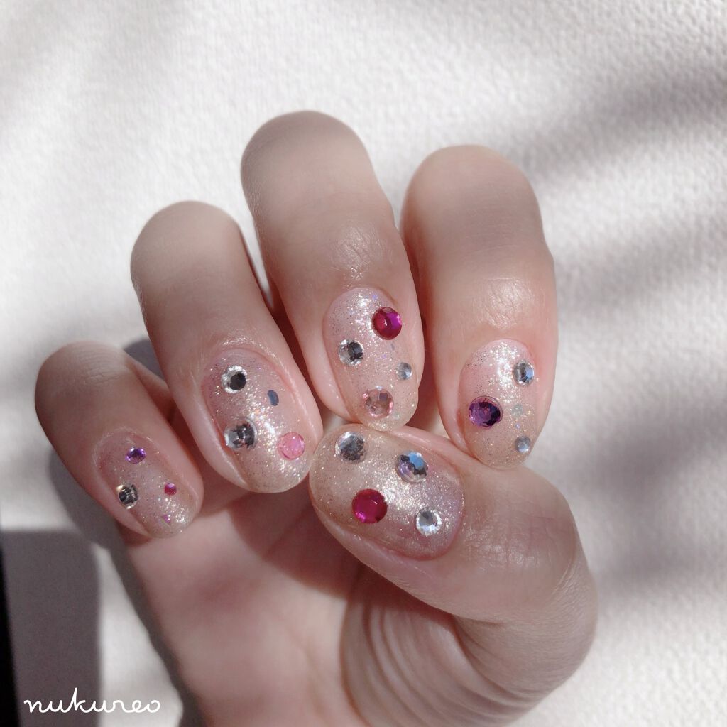 ジェルネイル 26.ホワイトゴールド/ジェルミーワン/ジェルネイルを使ったクチコミ（1枚目）