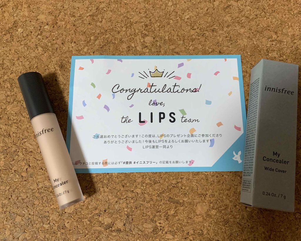 マイコンシーラー ワイド カバー/innisfree/リキッドコンシーラーを使ったクチコミ（1枚目）