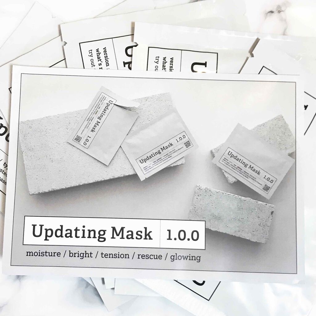 Updating Mask 1.0.0 5タイプセット 1セット5枚入り/meol/シートマスク・パックを使ったクチコミ（2枚目）