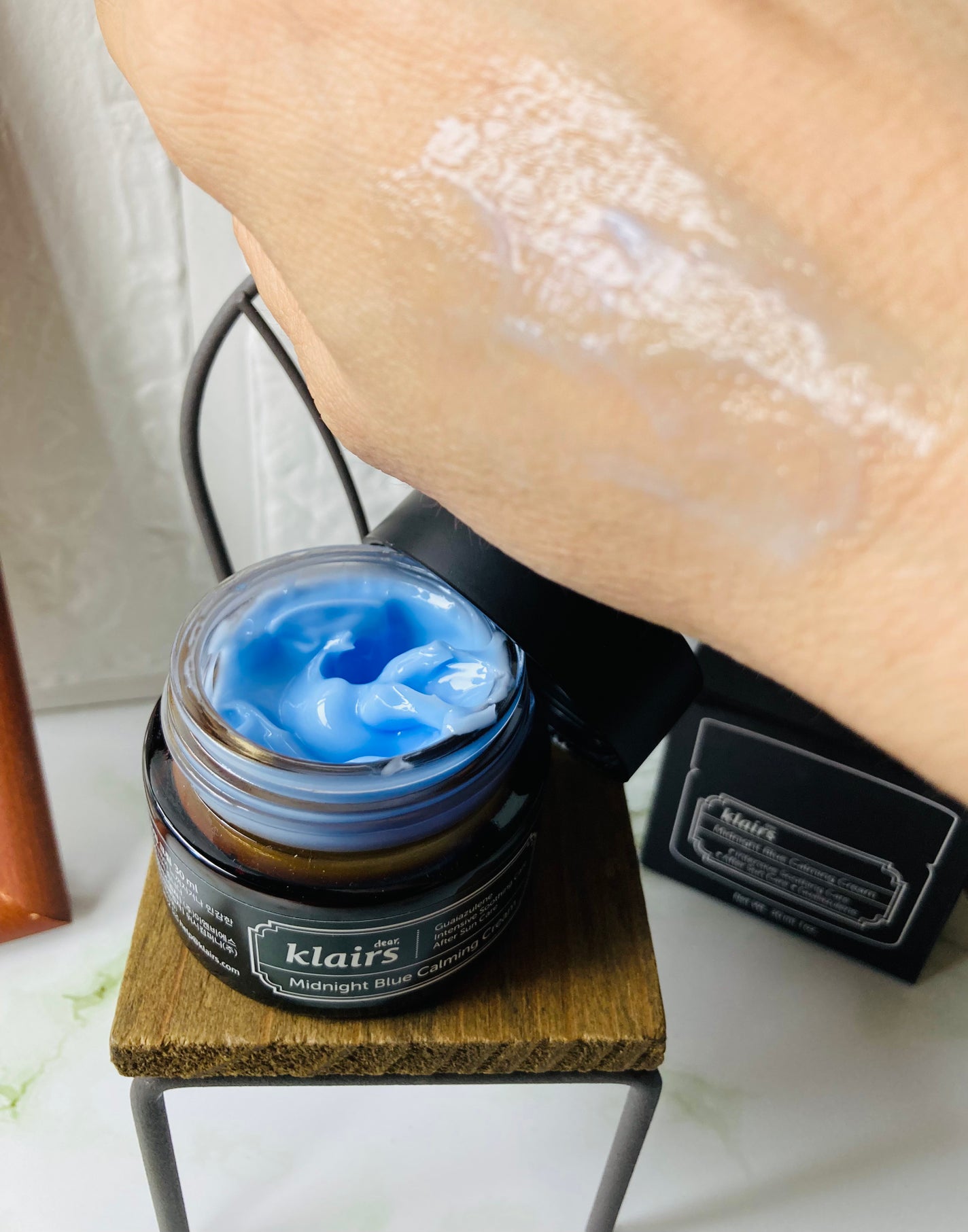 みにみに♡フォロバします on LIPS 「klairs様#ミッドナイトブルーカーミングクリームお試しさせ..」(3枚目)
