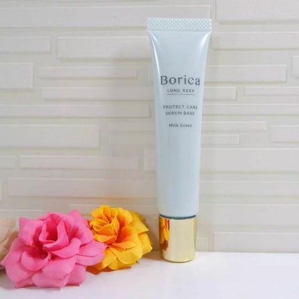 くずれ防止 美容液ケアベース ミルクベージュ SPF30 PA++/Borica/化粧下地を使ったクチコミ(5枚目)