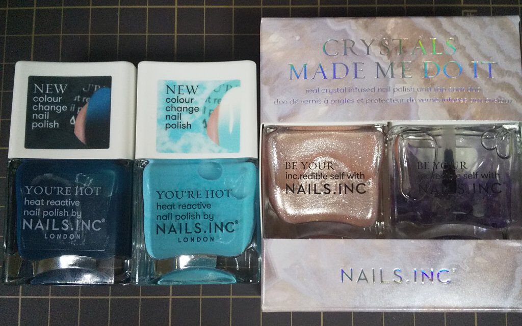 クリスタル メイド ミー ドゥ イット デュオ キット/nails inc./マニキュアを使ったクチコミ（1枚目）