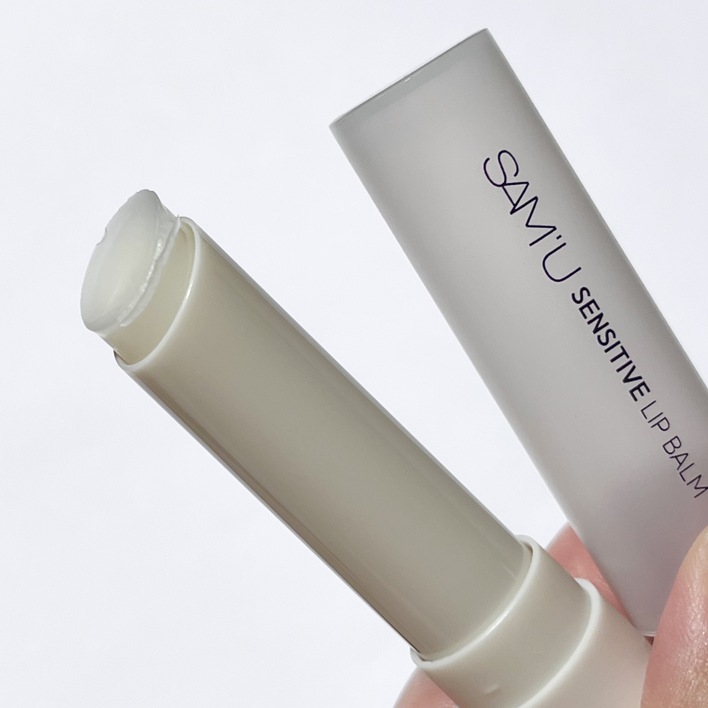 センシティブリップバーム/SAM'U/リップバームを使ったクチコミ（1枚目）