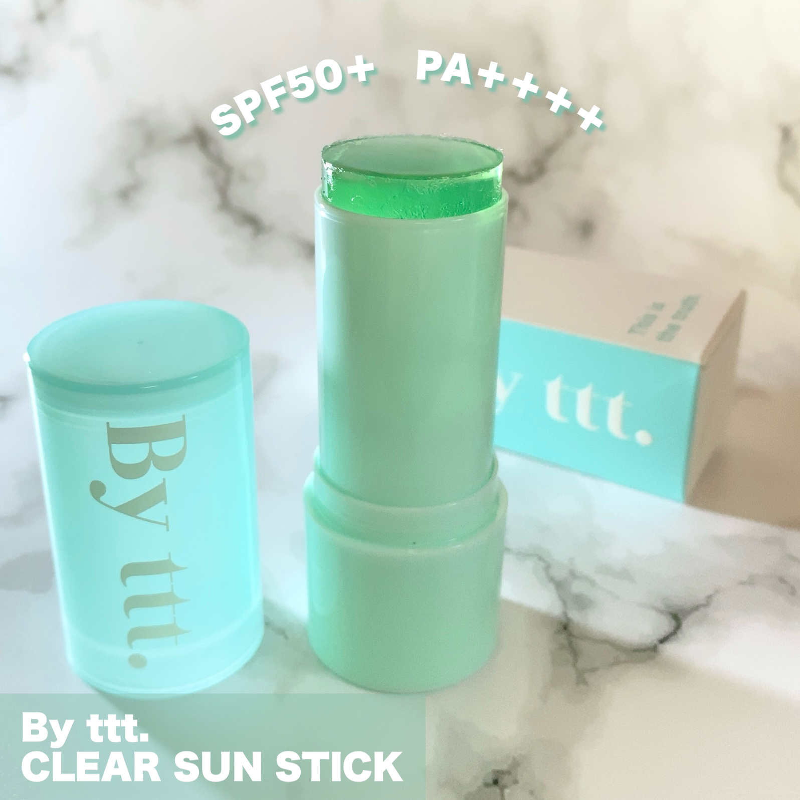 クリアサンスティック/By ttt./日焼け止めスティックを使ったクチコミ（2枚目）
