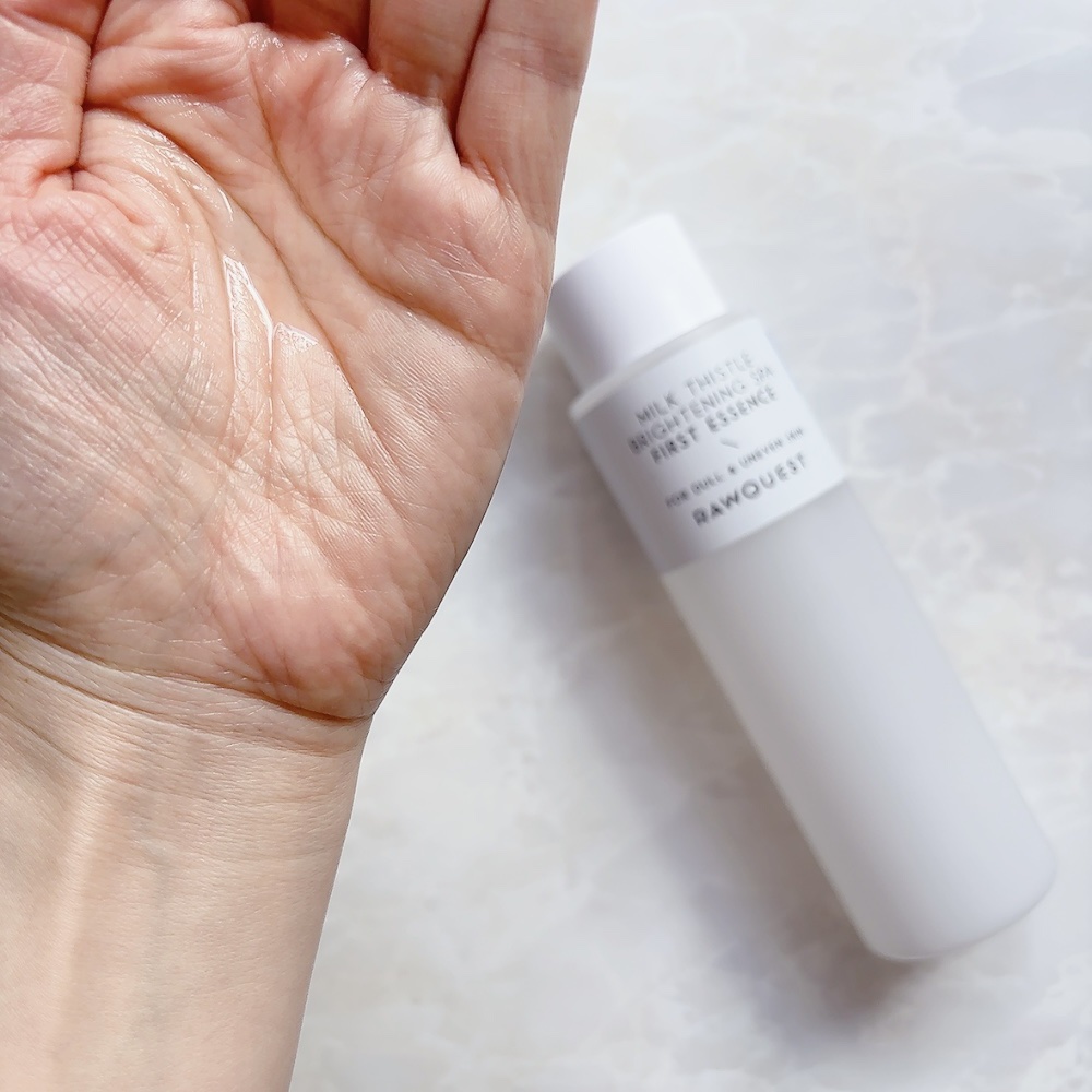 ミルクシスルブライトニングスパ ファーストエッセンス/RAWQUEST/化粧水を使ったクチコミ（3枚目）