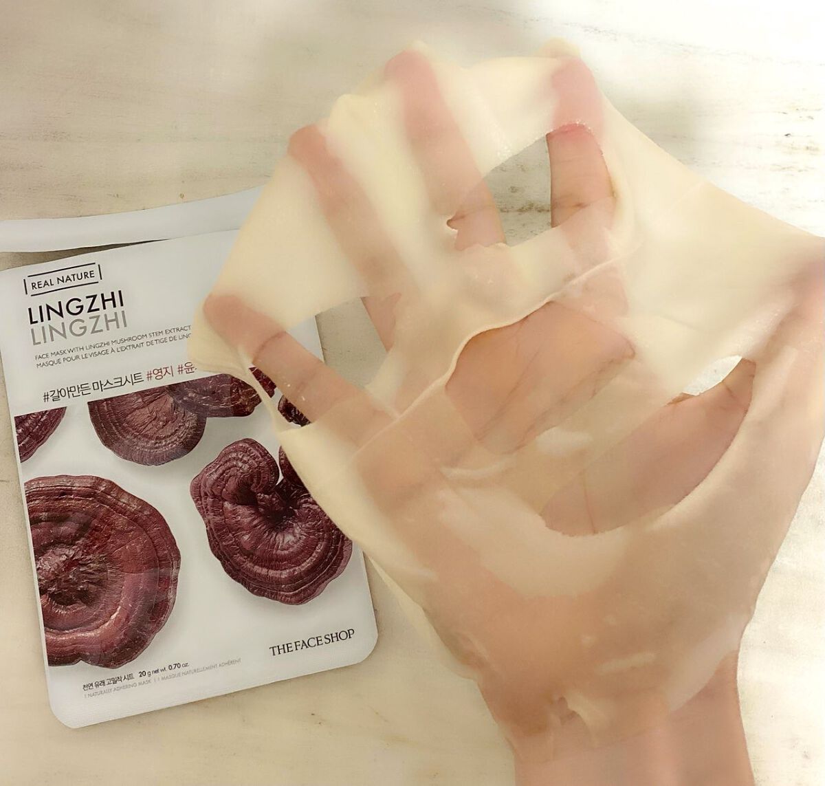 すりおろした自然植物を詰め込んだリアルネイチャーマスクシート/THE FACE SHOP/シートマスク・パックを使ったクチコミ(1枚目)