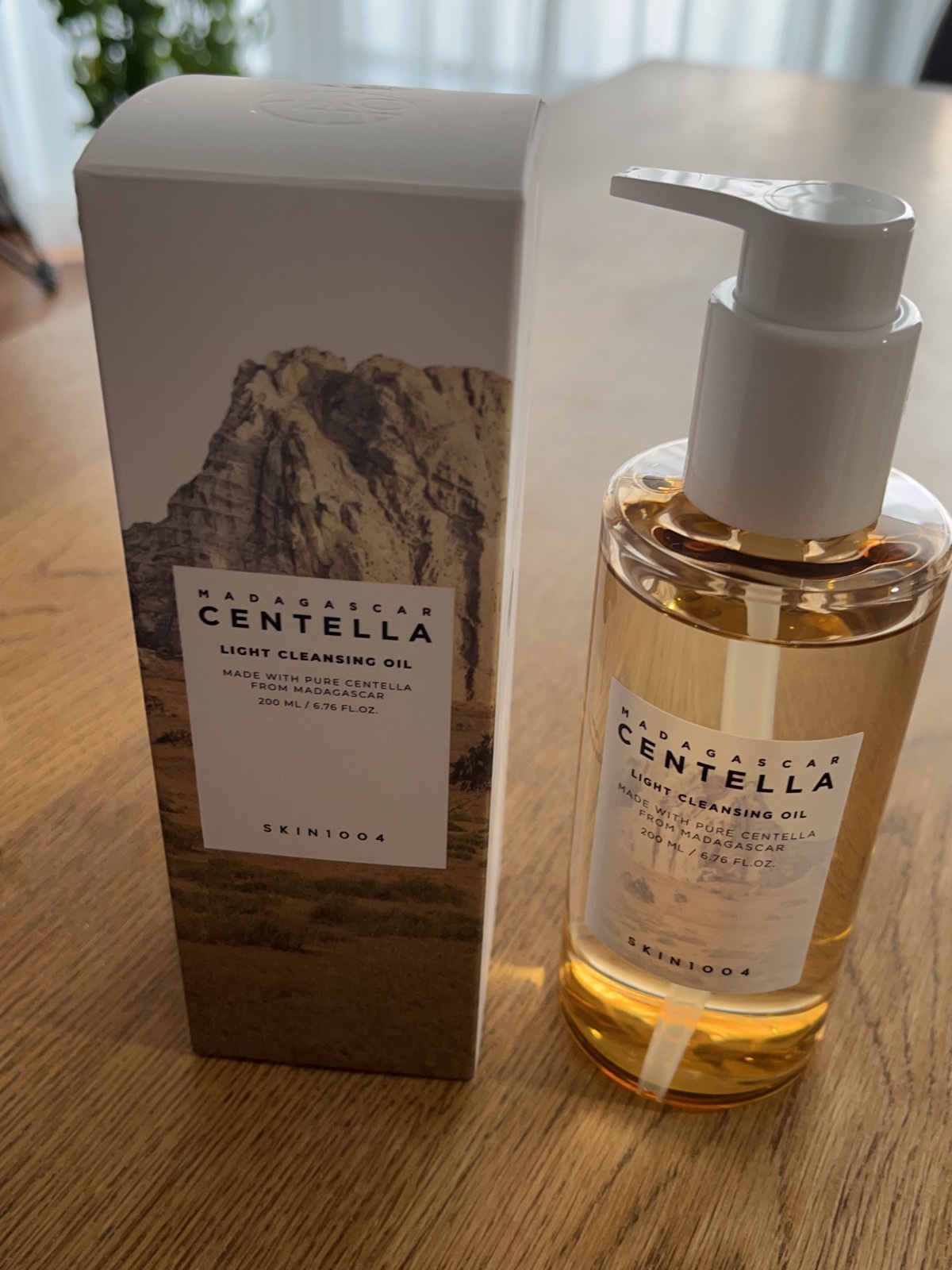 センテラ ライトクレンジングオイル/SKIN1004/オイルクレンジングを使ったクチコミ（1枚目）