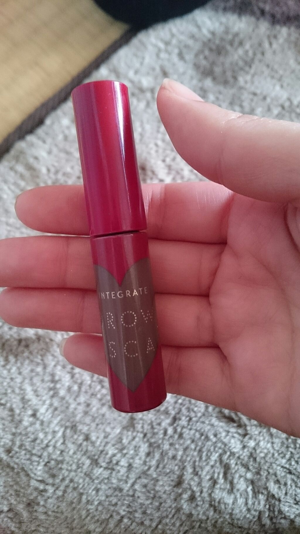 ニュアンスアイブローマスカラ/インテグレート/眉マスカラを使ったクチコミ(1枚目)