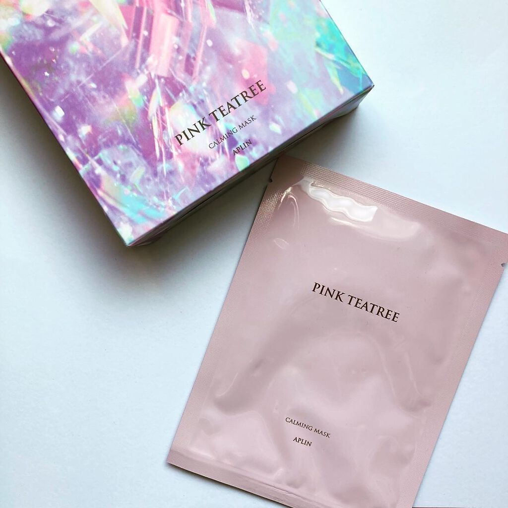 ピンクティーツリーマスクパック/APLIN/シートマスク・パックを使ったクチコミ(1枚目)