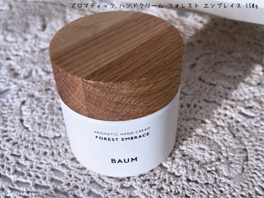 アロマティック ハンドクリーム ２ (フォレスト エンブレイス) 150g(本体)/BAUM/ハンドクリームの画像