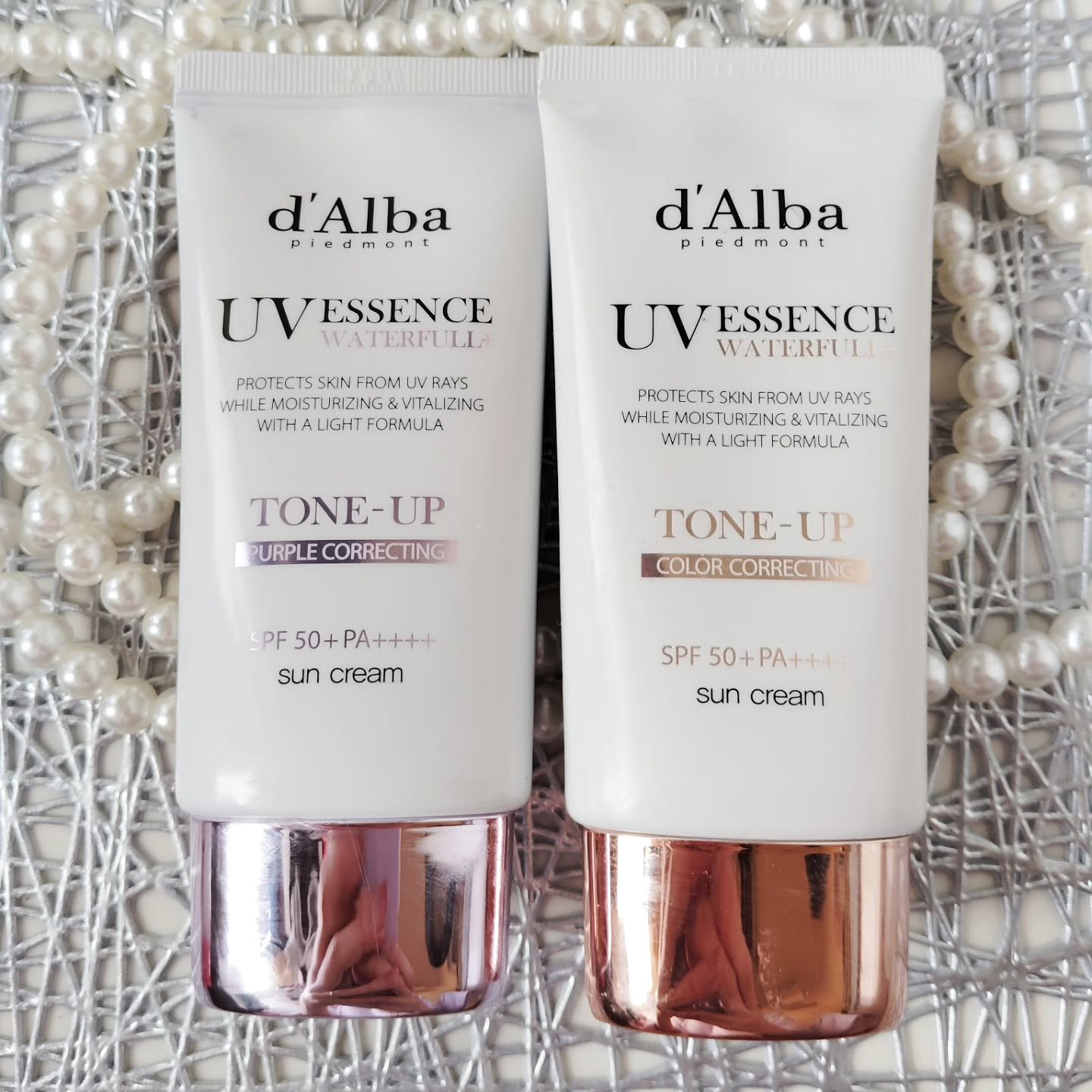 ウォータフルトーンアップサンクリーム/ダルバ/日焼け止めクリームを使ったクチコミ（3枚目）