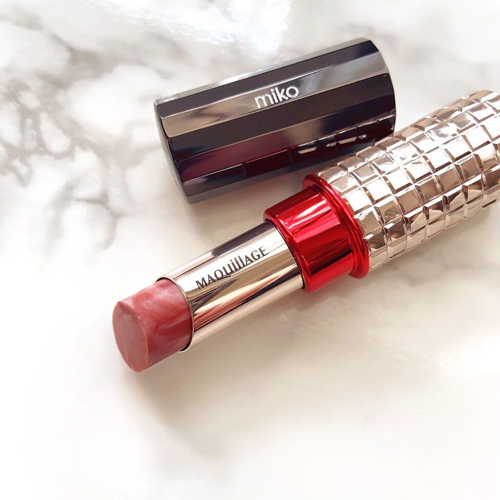 ドラマティックルージュEX/マキアージュ/口紅を使ったクチコミ(3枚目)