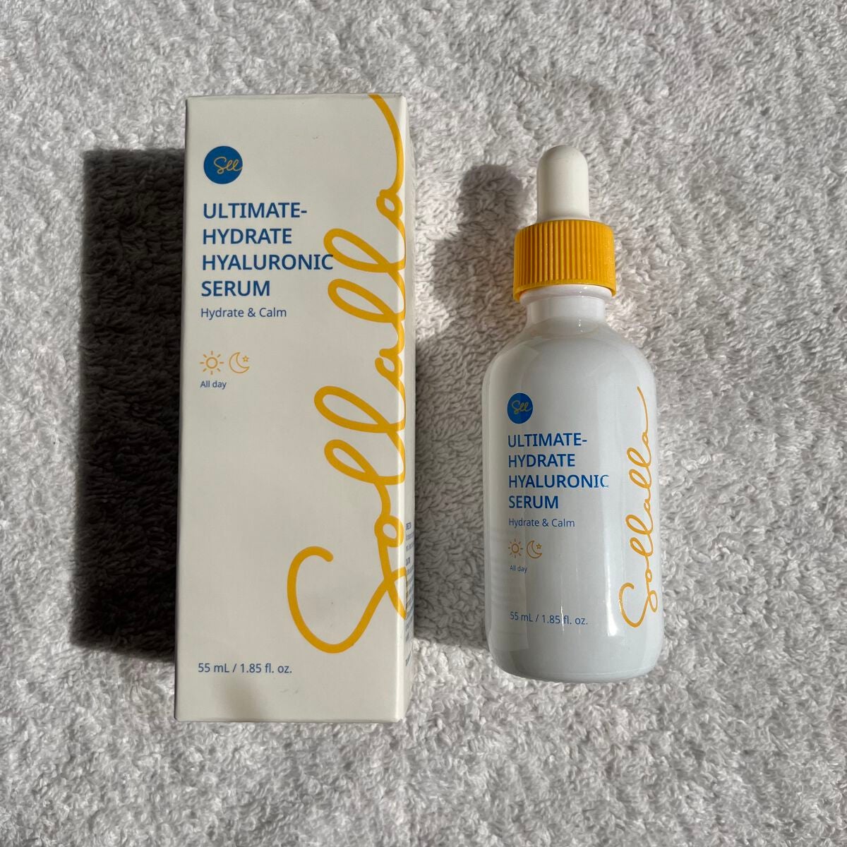 アルティメイト ハイドレート ヒアルロニックセラム/sollalla/美容液を使ったクチコミ(1枚目)