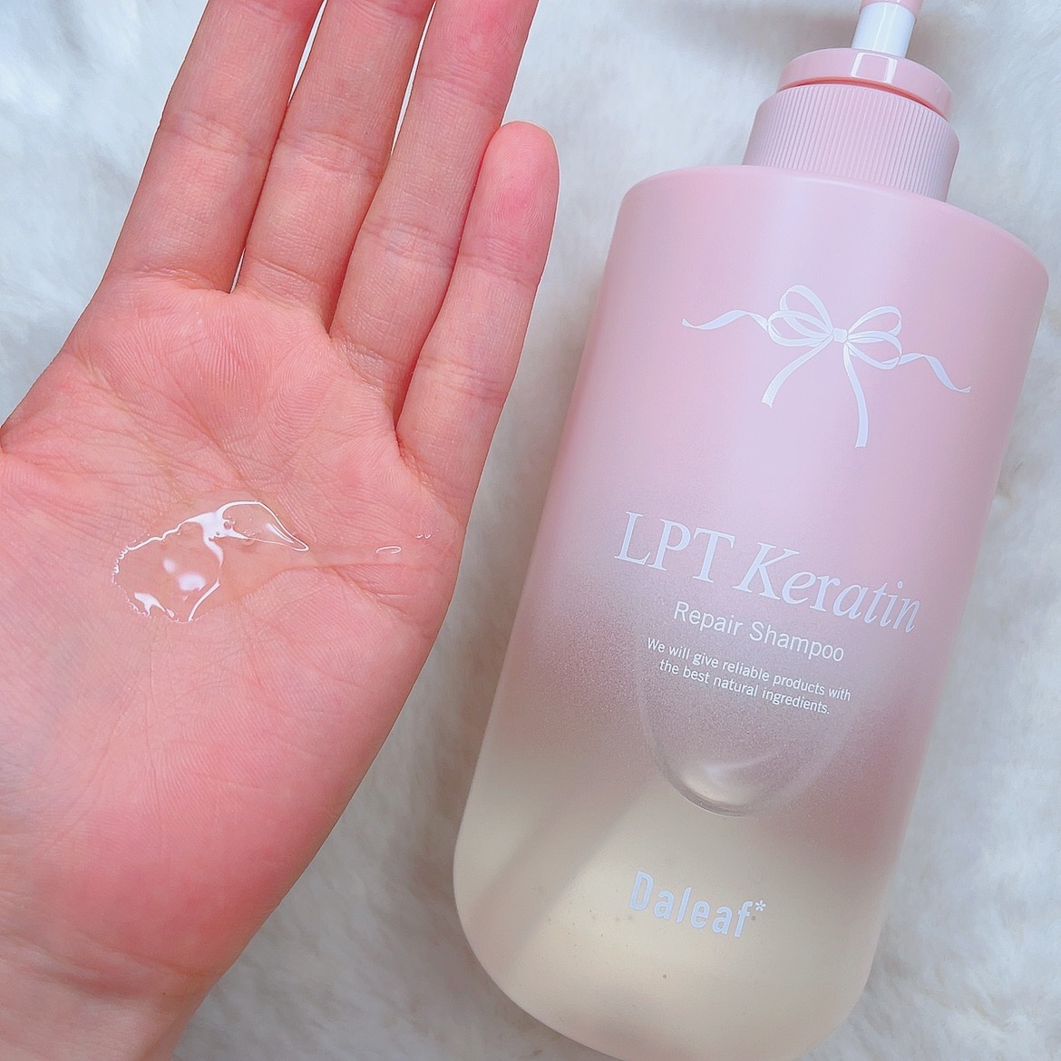 LPTケラチンリペアトリートメント/Daleaf/洗い流すヘアトリートメントを使ったクチコミ（2枚目）