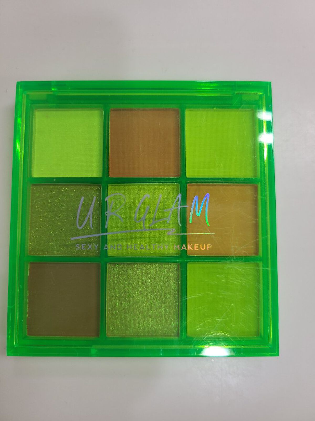 UR GLAM　BLOOMING EYE COLOR PALETTE 07/U R GLAM/アイシャドウパレットを使ったクチコミ（2枚目）