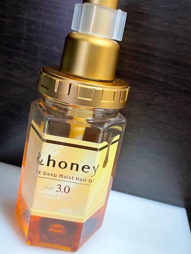 &honey EXディープモイスト ヘアオイル3.0のクチコミ「＆honey ヘアオイル3.0 EXディープモイスト
《超しっとりまとまる》
100ml/￥1.....」（2枚目）