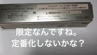 エッセンス リッププランパー/Visée/リップグロスを使ったクチコミ（3枚目）