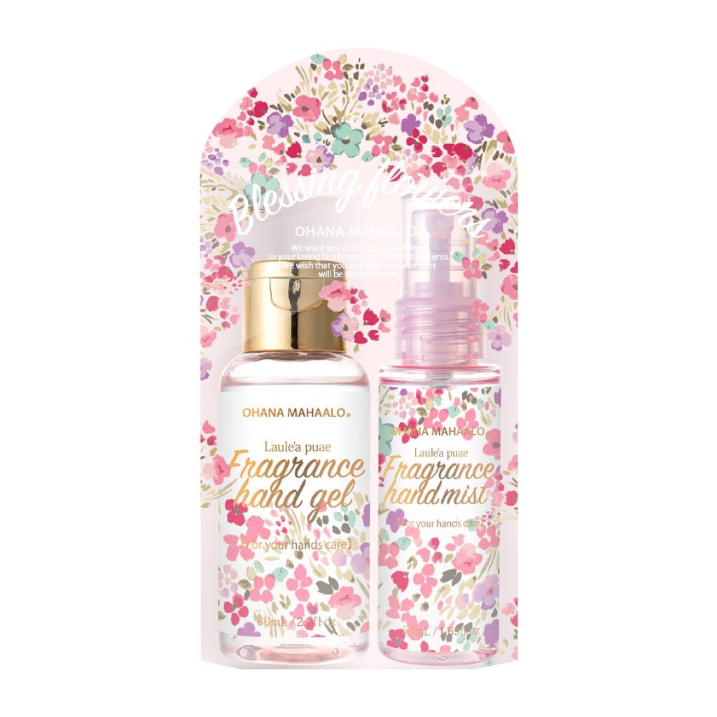 OHANA MAHAALO オハナ・マハロ   フレグランスハンドミスト＆ハンドジェル　ラウレア ピュア