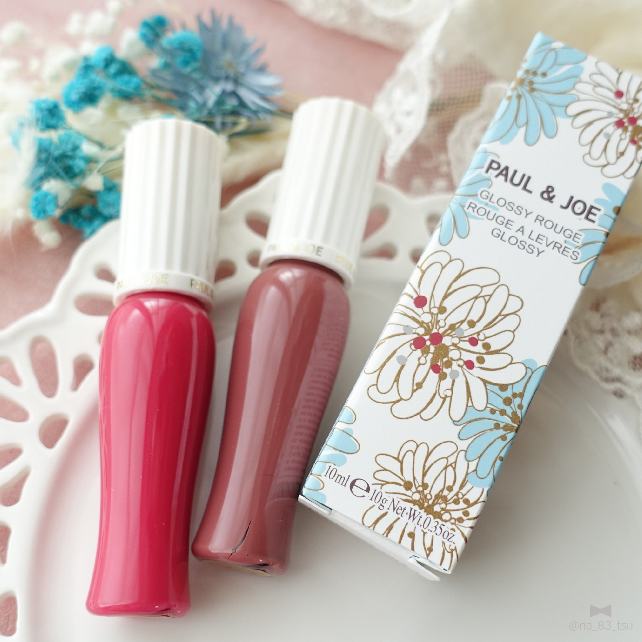 グロッシー ルージュ 02 コンフィチュール ドゥ ヴィオレット/PAUL & JOE BEAUTE/口紅を使ったクチコミ（1枚目）