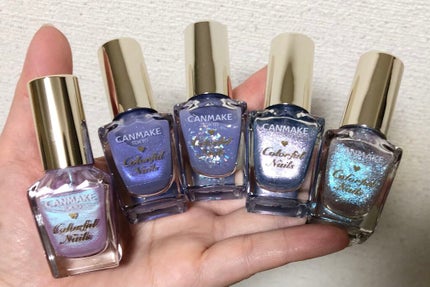 カラフルネイルズ/キャンメイク/マニキュアを使ったクチコミ(2枚目)